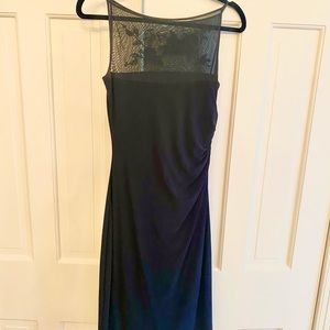 Shelli Segal Vintage Women's Formal Cocktail Dress - Black - Size 8 S/M
